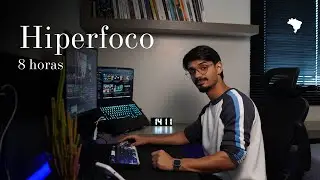 Trabalhe e Estude conosco por 8 horas. Pomodoro 50/10. (Ru&iacute;do Marrom)