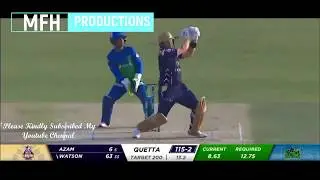 Shane Watson Brilliant Batting 80 Runs Against Multan Sultan PSL 2020