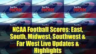 Результаты футбольных матчей NCAA: Восток, Юг, Средний Запад, Юго-Запад и Дальний Запад. Актуальн...
