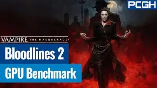 Vampire The Masquerade Bloodlines 2 | GPU Benchmark Test | Radeon RX 9070 XT OC | FSR 4 + Frame Gen