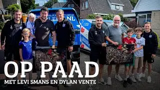 Op paad | Seizoenkaarthouders verrassen met Levi Smans en Dylan Vente
