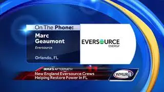 New England Eversource crews helping restore power in FL