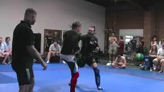 Joshua Wallace Red V Matt Nilbert Blue