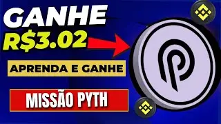 🔥URGENTE !NOVA MISS&Atilde;O BINANCE GANHE R$3.02 GR&Aacute;TIS(PYTH)QUIZ RESPOSTAS CERTAS.
