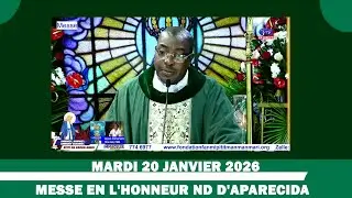 Mardi 20 janvier 2026 - Messe en l'honneur ND D'aparecida