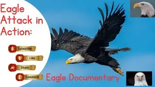 Eagle Attack in Action  ||  The Art of Hunting  || Peregrine Falcon Attack