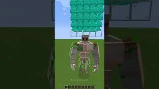 Super Anvils VS All Mutant Iron Golem Mobs🙊 #shorts #minecraft #memes