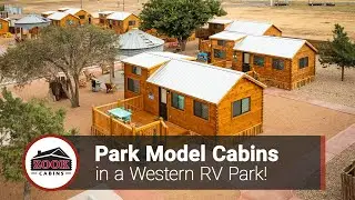 11 макетов домиков в стиле вестерн на ранчо Big Texan RV