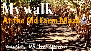 My spooky Visit to the old Farm Corn Field #Halloween #fun