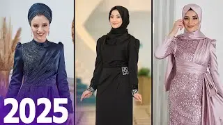 2025 Abiye Modelleri - Moda Nisa Yeni Sezon Tesett&uuml;r Abiyeler