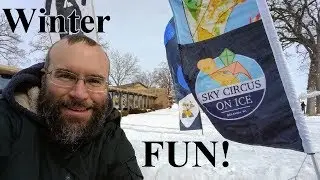 Sky Circus On Ice- Delavan, Wisconsin | Ryan Olsen