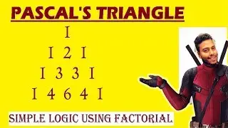 Pascal Triangle In C Using For Loop