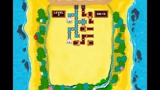 Plumber world pipe puzzle game level1 to level5 complete