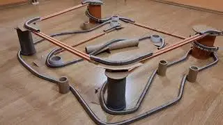 Simple Electric Train. Amazing train EVER !!! Track length over 10 meters !!!
