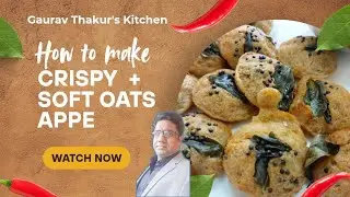 Breakfast Banega Hero Easy Oats Appe Recepie | ओट्स अप्पे | Healthy + Tasty