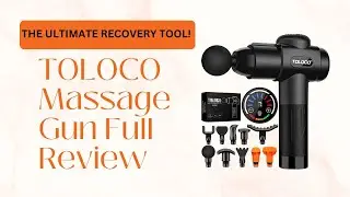 TOLOCO Massage Gun Review &ndash; Deep Tissue Relief You Can Feel!