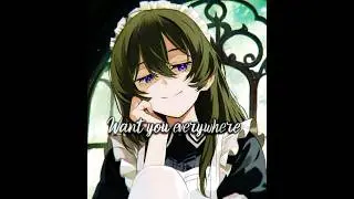 Baby, don't be scared (Sped Up) #nightcore #lyrics #spedup