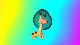 Nico Tecas - Space giraffe (Music Visualizer)