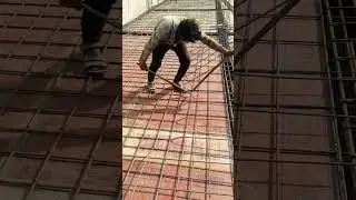 Bent up bar | Crank bar | slab steel #civilengineering  #concrete #construction #viral #shorts