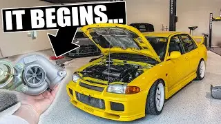 The PERFECT turbo upgrade for my Evo III GSR! - EVO III BUILD BEGINS