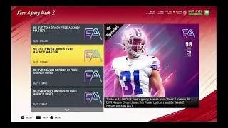 Madden NFL 20 Promo: Masters Jones n Brady!! FA Promo Part 2 Breakdown.