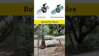 Visual Demonstration! How Simple Is the Working Principle of a Butterfly Valve? #Industrial
