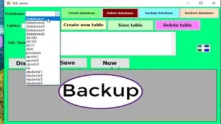 How to backup, delete, and restore database in SQL server