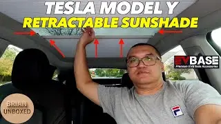 EVBASE Retractable Sunshade For Tesla Model Y - Review