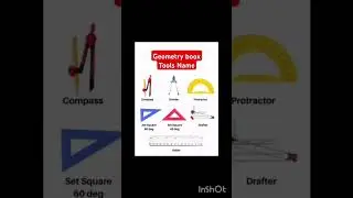 Geometry box tools name #maths #shorts #subscribe #tools #shortvideo #educationtutorials #education