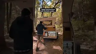 Did we just build the best camper?! #selfbuildcamper #diycamper