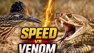 Snake Attacks, Roadrunner Reacts | Desert Survival Battle