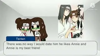 when I make tenten and neji react to their ship