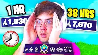 I played ARENA NON-STOP until I got CHAMPION LEAGUE... (Fortnite Competitive Season 2)