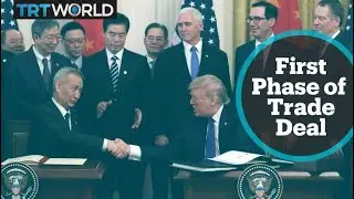 US-China Trade: Washington and Beijing sign first phase of trade deal