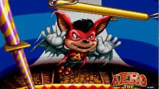 Aero the Acro-Bat (Mega Drive/ Sega Genesis) full playthrough