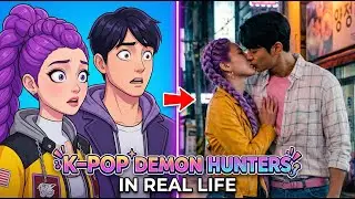 🔥Безумные реальные охотники на демонов из K-Pop &mdash; Руми, Джину и Хантрикс &mdash; вы не поверите, как он...