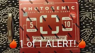 WWE Photogenic 2024 Hobby Box Rip - 1 of 1 ALERT!