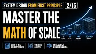 System Design First Principles: Master the Math of Scale[2/15]