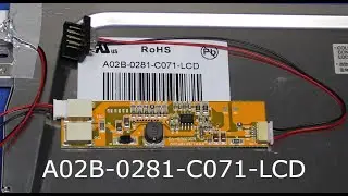 A02B-0281-C071-LCD, прямая замена Fanuc A-02B-0281-C071.