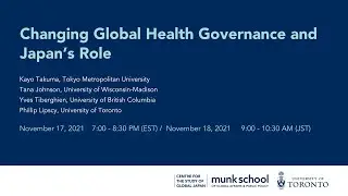 Changing Global Health Governance and Japan&rsquo;s Role
