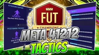 META *END GAME* 41212(2) CUSTOM TACTICS + INSTRUCTIONS | BEST FORMATION | FIFA 21
