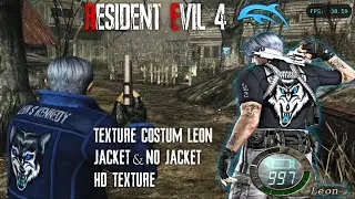 RE4 WII HD PROJECT MOD TEXTURE COSTUM LEON | Dolphin Emulator Android