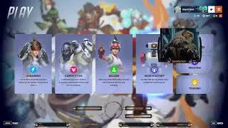 Overwatch 2 | Aggressive Style Reinhardt Play (Small Play of Rivals)