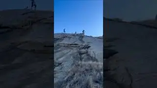 This slab is so steep #socalmtb #mtb #mountainbike #gnarly #freeride #bikelife #sendit #dji