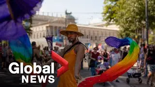 Pride parades bring colour to cities around the world
