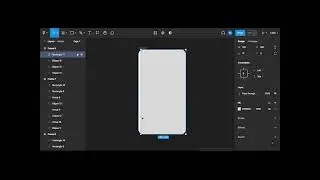 Liquid Fab Button on Figma #explore #viral #tutorial #design #trend