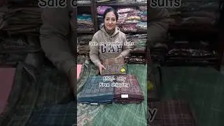 Suit sale on premium quality pashmina suits #suit #boutique #ethnicwear #wintersuit #pashmina