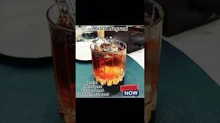 Mezcal Negroni Masterclass: Elevate Your Cocktail Game!&rdquo;#shorts #viralvideo #cocktail #mezcal #dubai