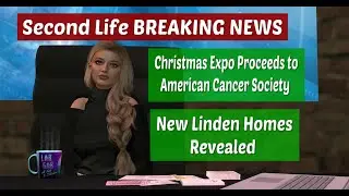 Second Life BREAKING NEWS ~ CHRISTMAS EXPO ~ LINDEN HOMES REVEALED ~ GET YOUR OWN EBBE LINDEN BEAR