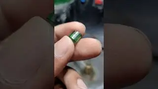 Tourmaline Stone Re-Cutting | From Rough to Fine Finish #rdgems #gemstone #topazrocks #gems #lahore